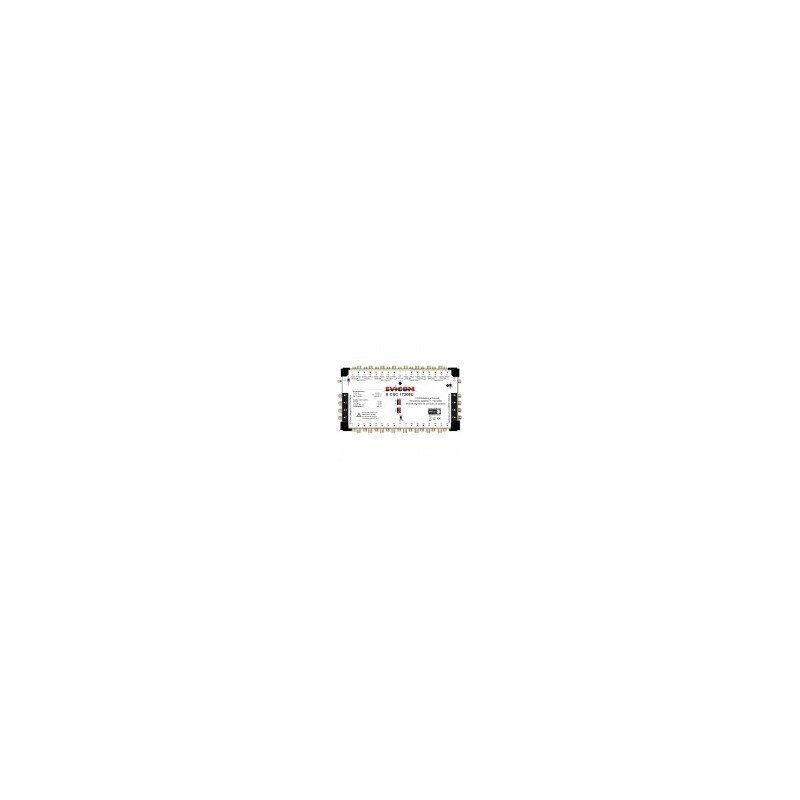 Multiswitch 17 entrées, 8 sorties – SM1708