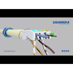 Connecteur RJ45 court 10G – classe Ea, 4 paires PoE, blindé