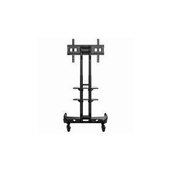 Support TV à roulettes 32-70 pouces – VESA 600 x 400, hauteur 112 + 152 cm, 45,5 kg