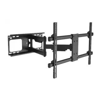Support mural 2 bras – inclinaison 5/-15°, orientation 180°, VESA 600 x 400, 60 kg
