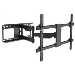 Support mural 2 bras – inclinaison 5/-15°, orientation 180°, VESA 600 x 400, 60 kg