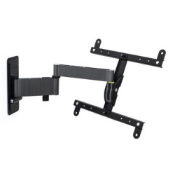 Support mural 2 bras, 19-42" – inclinaison 50/-24°, rotation 180°, VESA 400 x 400, 20 kg