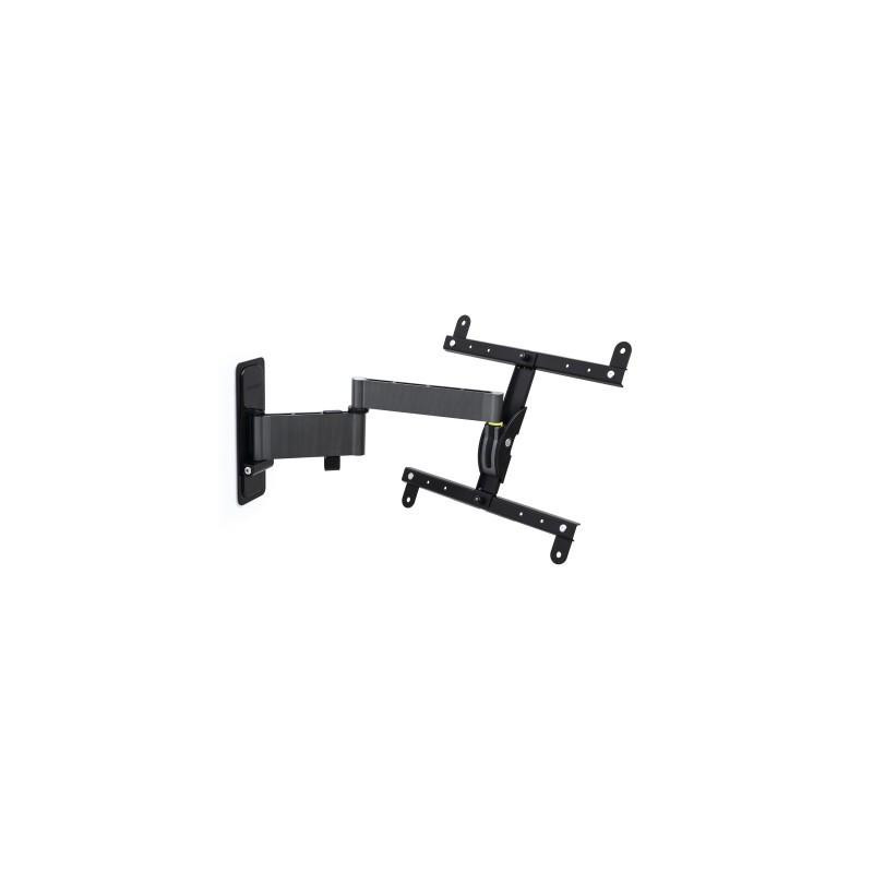 Support mural 2 bras, 19-42" – inclinaison 50/-24°, rotation 180°, VESA 400 x 400, 20 kg